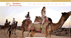 Desktop Screenshot of jaisalmerdesertcamp.com